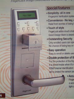 FingerLock TS-250